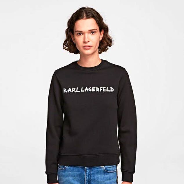 KARL LAGERFELD - Graffiti Logo Sweatshirt