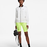 Rue St Guillaume Cady Bomber With Logo Tape White
