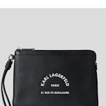 Rue St Guillaume Pouch Black