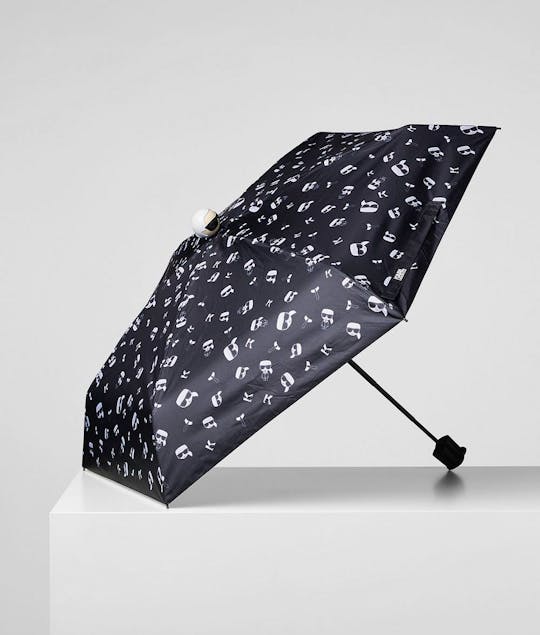KARL LAGERFELD - K/Ikonik Karl Print Umbrella