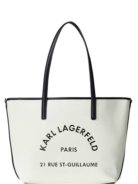 KARL LAGERFELD - Rue St-Guillaume Leather Tote