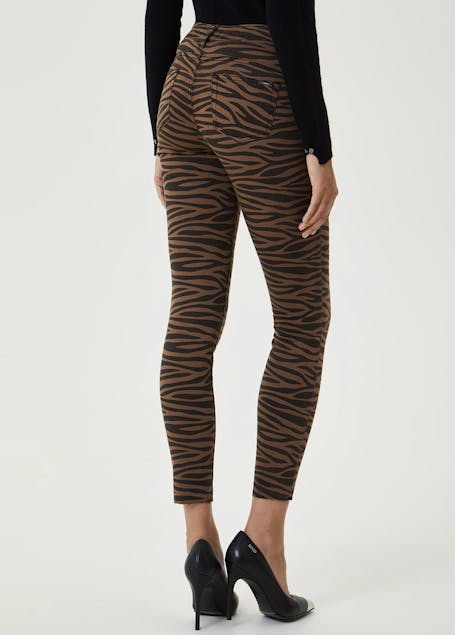 LIU JO - Animal Print Skinny Trousers