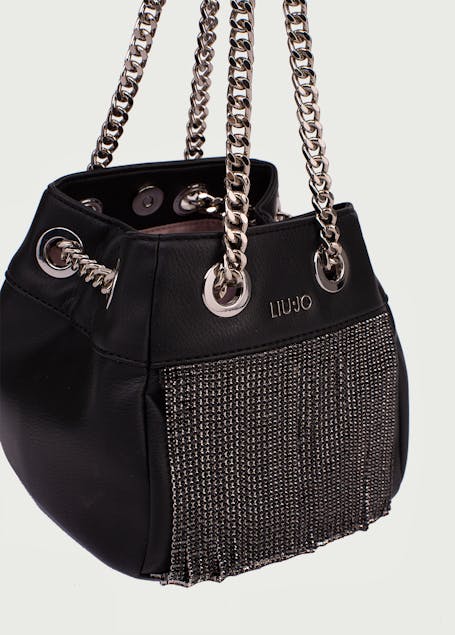 LIU JO - Bucket bag with fringes