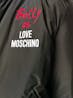 LOVE MOSCHINO - Love Moschino cropped slogan print bomber jacket