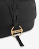 LOVE MOSCHINO - Round Buckle Shoulder Bag Black