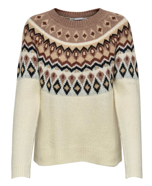ONLY - Patterned Knitted Pullover