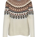 Patterned Knitted Pullover