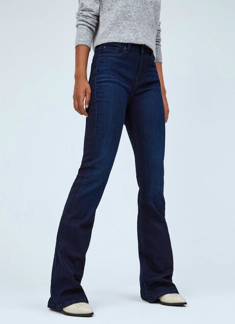 PEPE JEANS - Dion Flare Slim Fit High Waist Jeans
