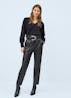 PEPE JEANS - Nika Ecoleather Trousers