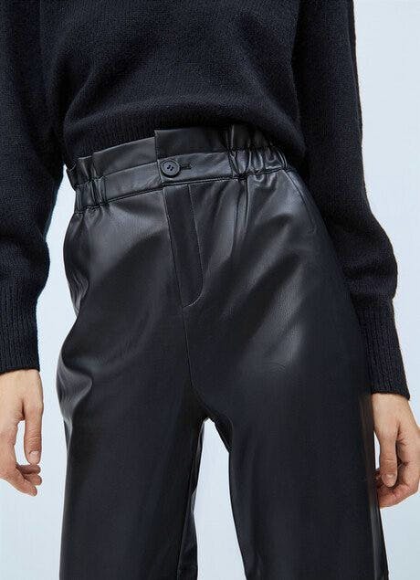 PEPE JEANS - Nika Ecoleather Trousers