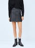 PEPE JEANS - Tati Eco-Leather Mini Skirt