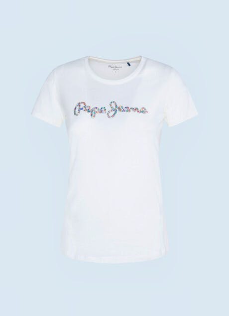 PEPE JEANS - Dorita Gem Logo T-Shirt