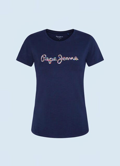 PEPE JEANS - Dorita Gem Logo T-Shirt