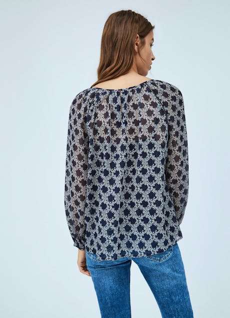 PEPE JEANS - Berence Floral Print Blouse