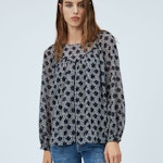 Berence Floral Print Blouse