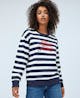 PEPE JEANS - Bess Striped Sweatshirt