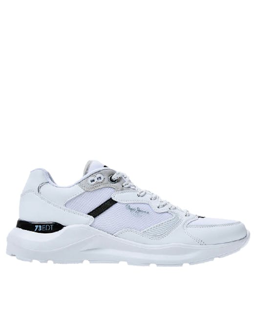 PEPE JEANS - Brooks Combined Sneakers White