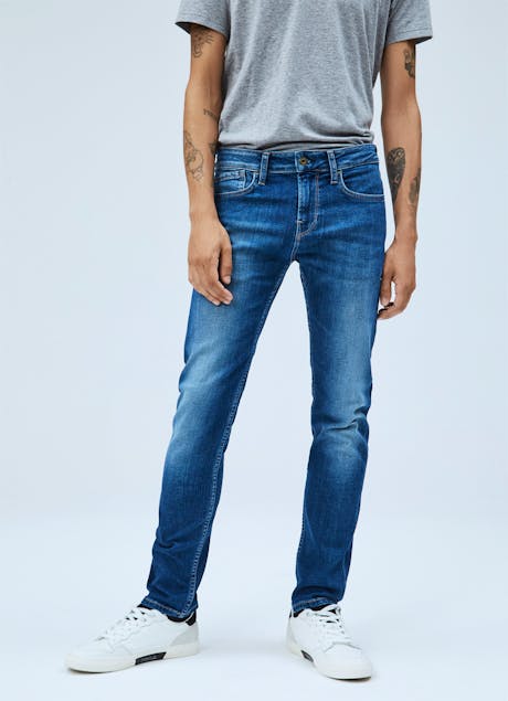 PEPE JEANS - Hatch 5 PKT Slim Fit Low Waist Jeans