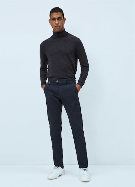 PEPE JEANS - Stanley Chino Brushed Chino Style Trousers