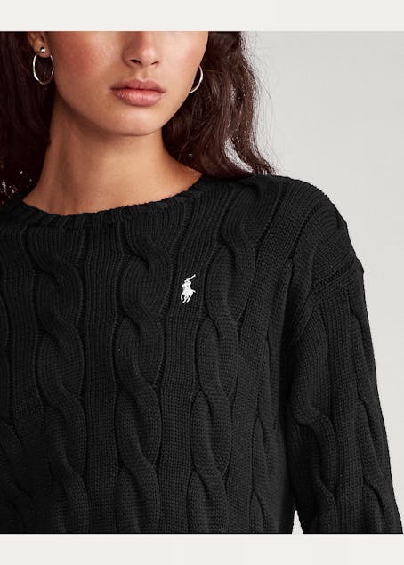 POLO RALPH LAUREN - Vented-Hem Cable-Knit Sweater