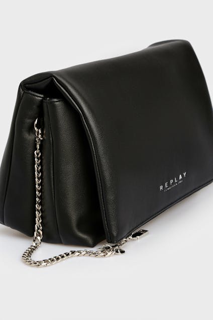 REPLAY - Women's Black Shoulder Bag