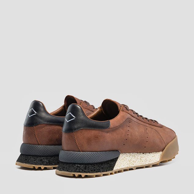 REPLAY - Sunfield Lace-Up Leather Sneakers