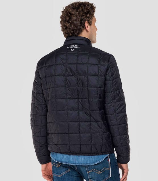 REPLAY - Recycled Nylon Turtleneck Jacket