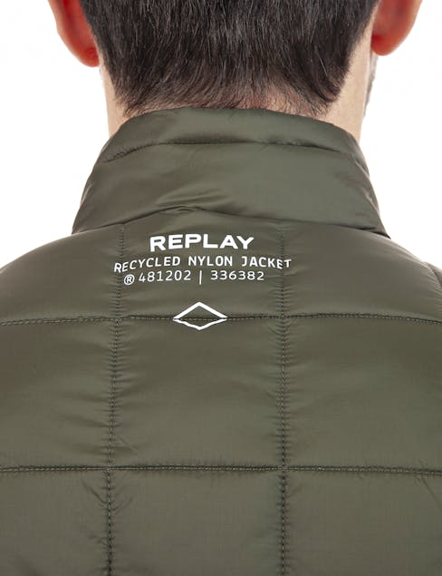 REPLAY - Recycled Nylon Turtleneck Jacket