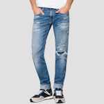 Slim Fit Aged 20 Years Sustainable Cycle Anbass Jeans