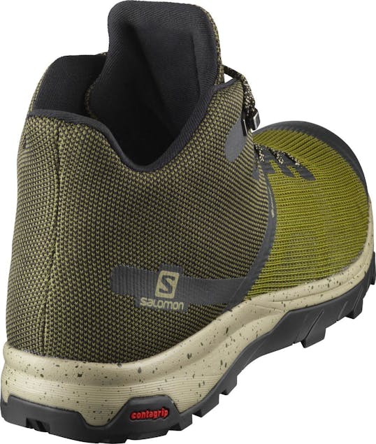 SALOMON - Outline Prism Mid GTX Green Hiking Boots