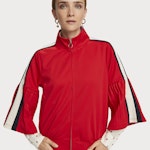 Scotch & Soda Track jacket with pleated 3/4 sleeves