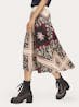 SCOTCH & SODA - Scotch & Soda Plisse skirt with scarf inspired print