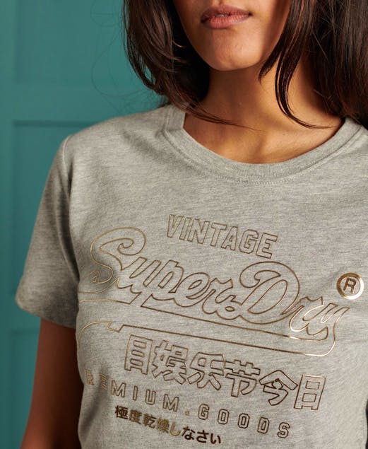 SUPERDRY - Vintage Logo Luster T-Shirt