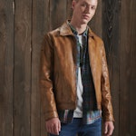 Indie Coach Leather Jacket