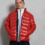 High Shine Quilted Puffer Jacket