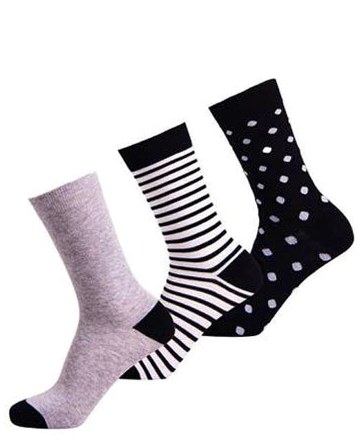 SUPERDRY - Organic Cotton Novelty Socks 3 Pack