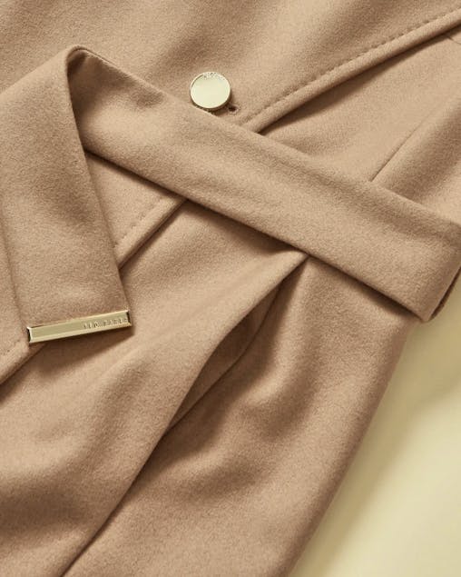 TED BAKER - Rose Wool Wrap Coat