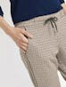 TOM TAILOR - Checked Loose-Fit Trousers
