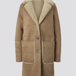 Shearling Reversible Faux Fur Coat
