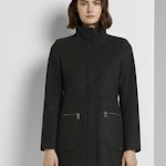 Wool Coat Zip Jacket