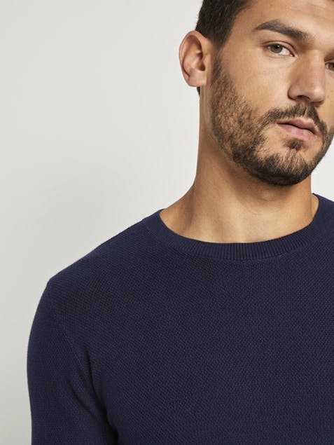TOM TAILOR - Finely Textured Sweater