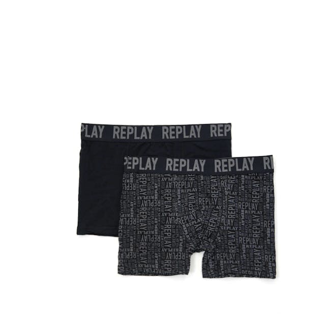 REPLAY - Pack Of 2 Polka Dot Boxer Briefs