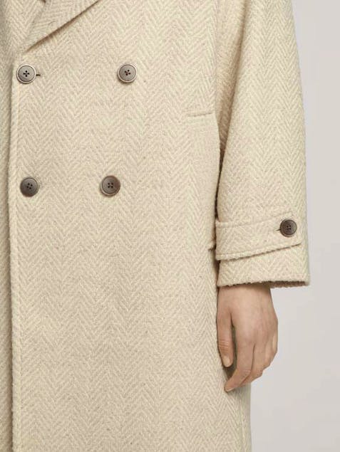 TOM TAILOR - Patterned Wool Coat