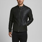 Warner Faux Leather Jacket