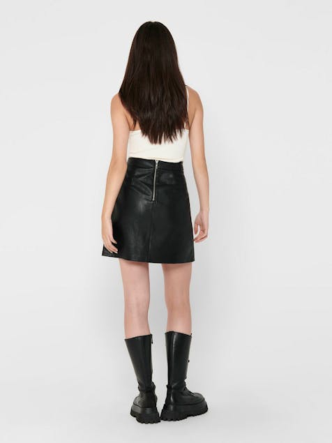 ONLY - Faux Leather Skirt