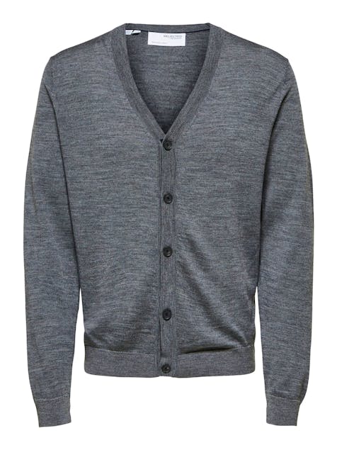SELECTED - Long Sleeved Knitted Cardigan