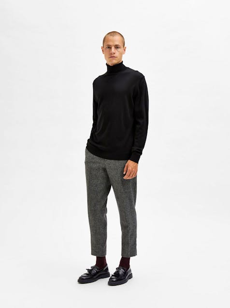 SELECTED - Roll Neck Knitted Pullover