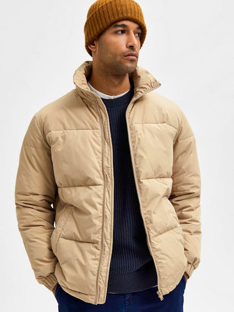 SELECTED - High Neck Puffer Jacket