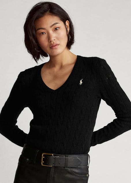 POLO RALPH LAUREN - Cable Wool-Cashmere Jumper