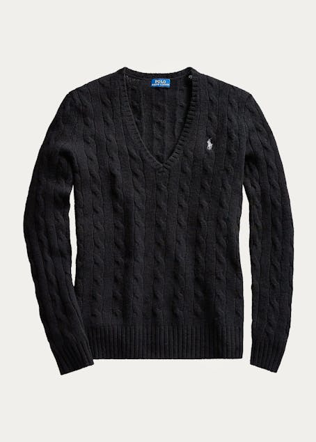 POLO RALPH LAUREN - Cable Wool-Cashmere Jumper